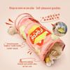 Crinkle Sound Potato Chip Cat Tunnel - Tear-Resistant Pet Toy Series