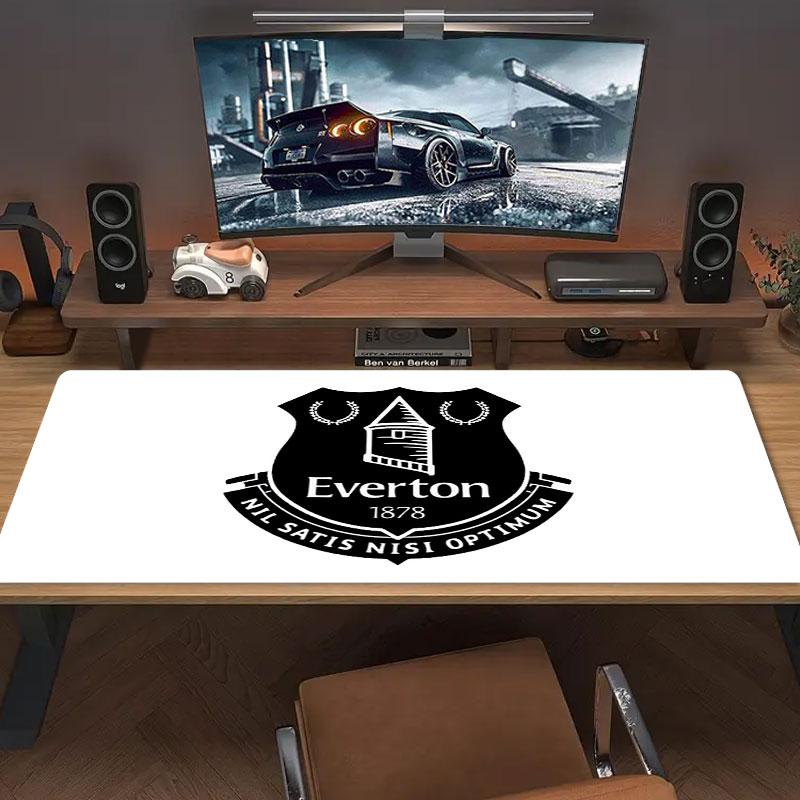 Everton Mouse Pad, Large Gaming Desk Mat, Non-slip XXL Mousepad for Laptop & Tablet, Mini PC Playmat with Stitched Edges