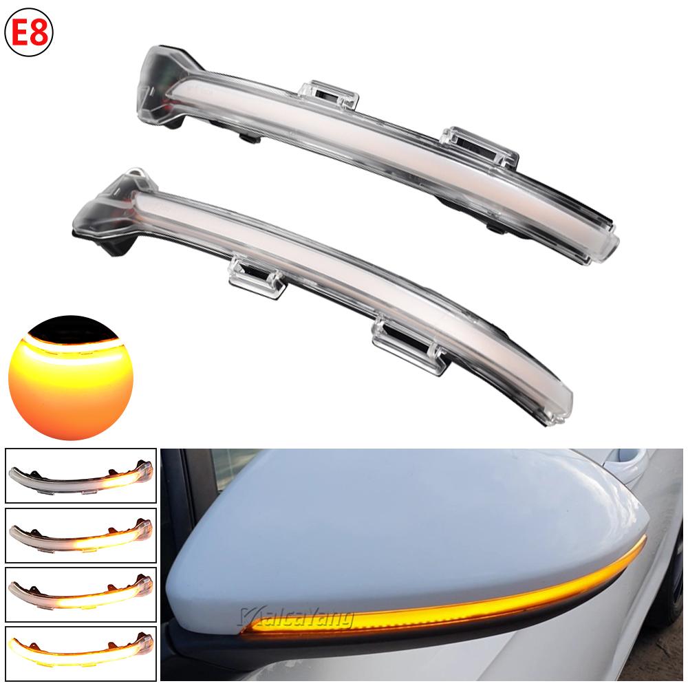 For VW Golf 7 GTI R GTE GTD MK7.5 13-19 Touran Jetta MK7 LED Dynamic Turn Signal Blinker Sequential Side Mirror Indicator Light