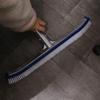 18 Inch Pool Cleaning Brush Stainless Steel Brush Pool Wall Brush  Swimming Pool Maintenance