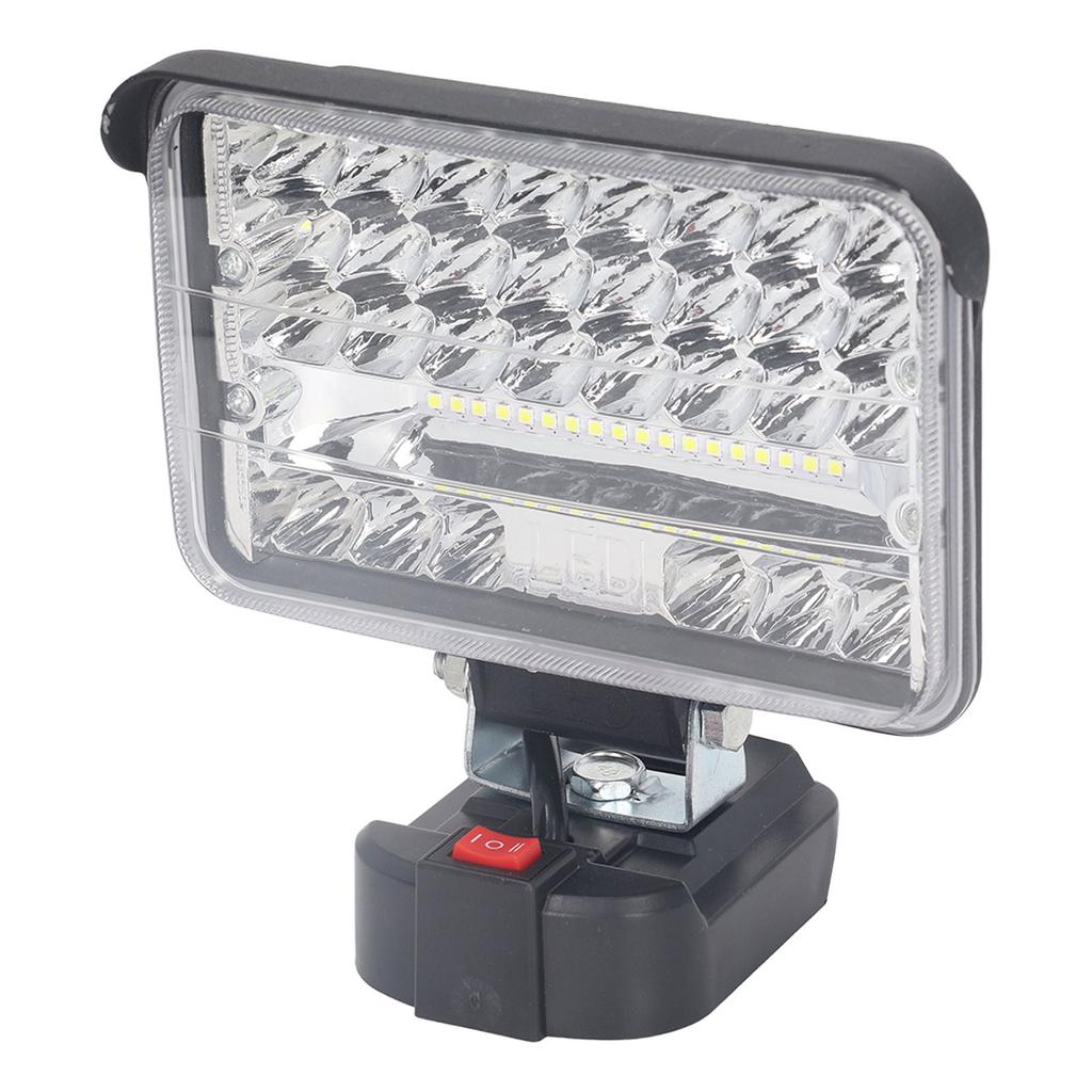144W 7200LM LED Work Light Spotlight Floodlight Emergency Portable Flashlight Tool Bright Lighting Outdoor for Men