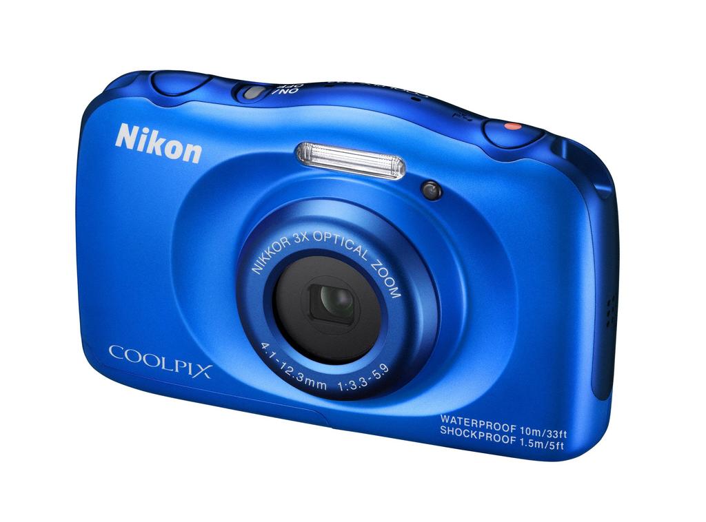 Appareil photo numérique Nikon S33 Étanche Mégapixel S33 Bleu S33BL 13.17