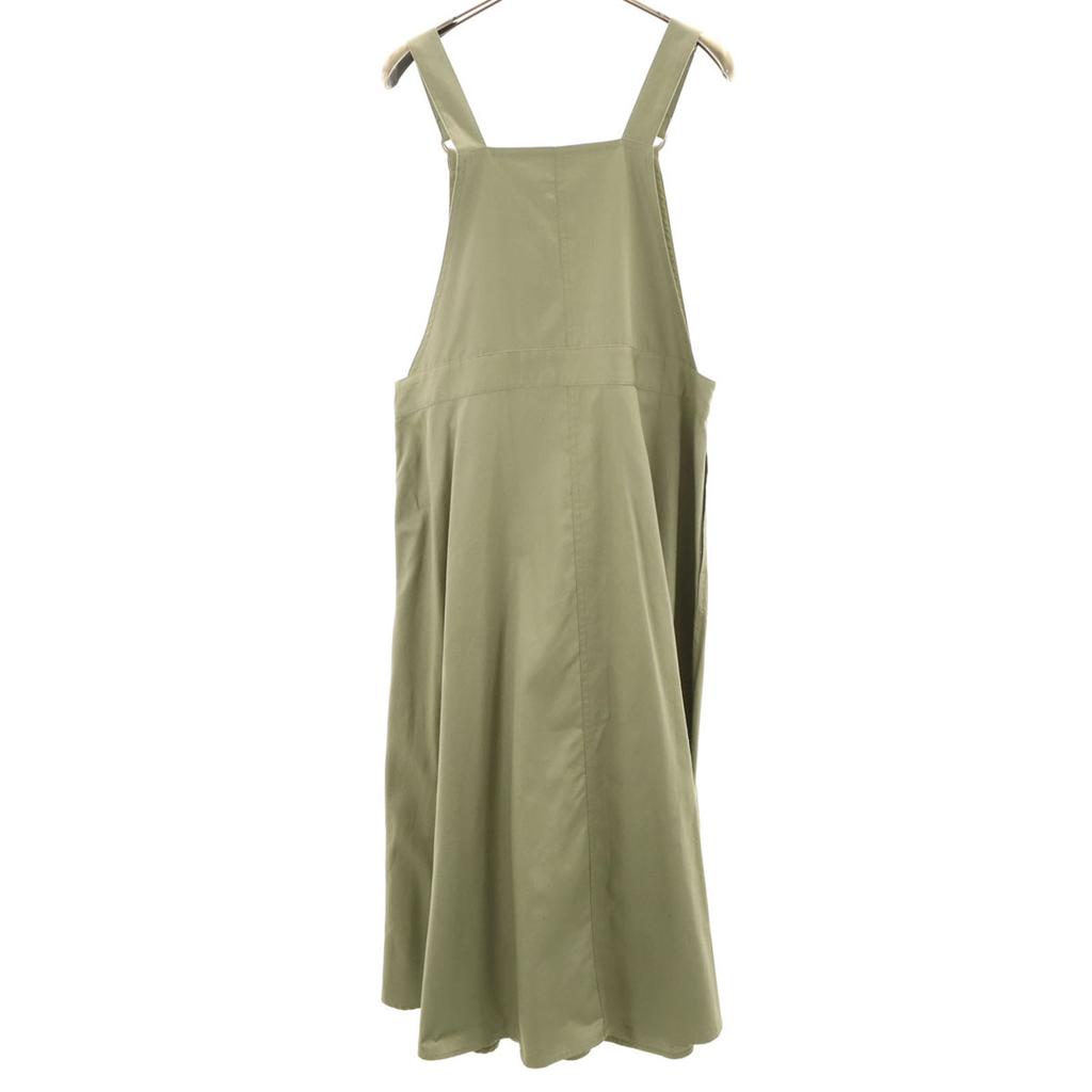 unused BEAMS HEART Jumper skirt FREE Olive Women Used