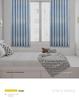 Nordic Blackout Jacquard Bamboo Cotton Curtains for Living Room, Bedroom, or Balcony