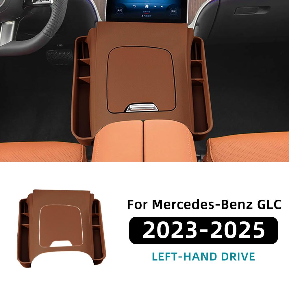 Silicone Car Central Console Storage Box LHD For Mercedes Benz GLC Class X254 GLC260 GLC300 2025 2025 2025 Organizer Accessories