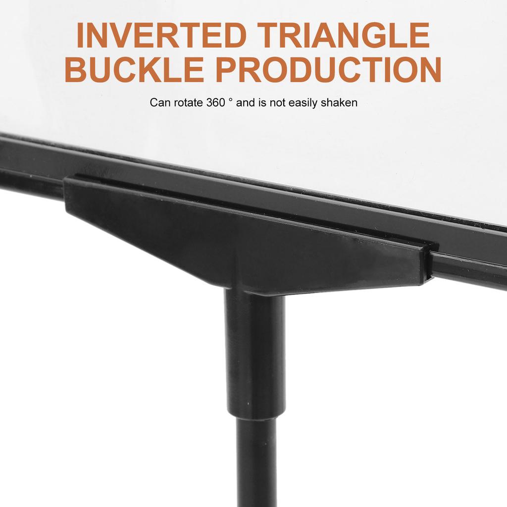 Adjustable A4 Price Tag Display Holder Retail Countertop Sign Holder Merchandise Shelf Label Plastic Holders For Shelves Display