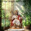Retro Sacred Acrylic Jesus Figurine 2D Desktop Decoration for Home Office Christian Theme Photo Prop Gifts