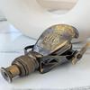 Handmade Brass Marine Binocular with Leather Case Nautical Gift 12.7 Cm Home Decor