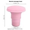Brush Fascia Massager Head Silicone Replacement Muscle Massager Head for Reducing Soreness 18‑19mm