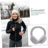 Plush Wireless Headphones, Warm Folding and Portable Computer Fuzzy Headset Women, 5.0 Wireless Earpiece for Autumn and Winter Sport Running
