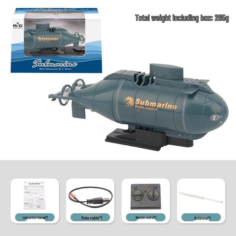 Cross-border Child s Wireless Remote Control Mini Submarine Toy Boat for Boys Diving Competition and Water Play