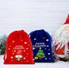 Christmas Velvet Bag Drawstring Candy Bag Gift Packaging Bag Party Biscuit Bag New Year Storage Bag 2026 New Year