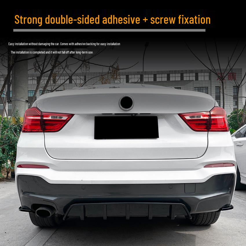 BMW X4 F26 Sport Hecklippe Spoiler Eckensatz (Modelle 2014-2018)