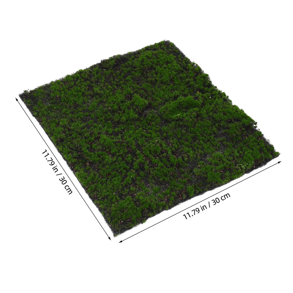 Artificial Moss Mat Simulation Fake Grass Rug 30x30cm DIY Lawn Pad Indoor Outdoor Wedding Backyard Decor Fake Artificial