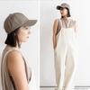 VITAFELICE Cotton Simple Cap M Gray Beige Women's Tgh-30067z
