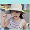 Kids Uv Protection Hat With Breathable Ice Silk Material And Large Brim For Sun Safety