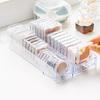 Průhledný akrylový organizér na make-up a kosmetiku, úložný box, kompaktní úložný box na šperky a kosmetiku na toaletní stolek a komodu