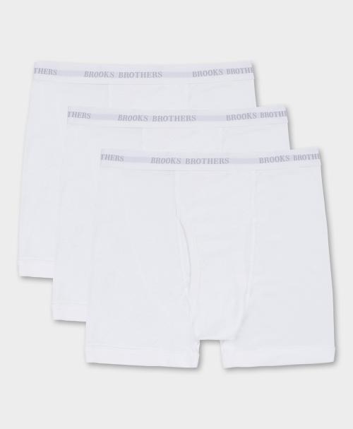 

[Brooks Brothers] Хлопковые боксеры-брифы, 3 шт. BBAUMF0472AEF [Отправка из Кореи] 100% оригинал S