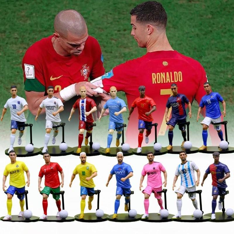 19cm PVC Fußballstar Figur Sammlerstück Perfektes Geschenk Für Fußballfans Und Heimdekoration