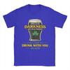 Novelty Hello Darkness My Old Friend Happy St Patricks Day Shamrock TShirt Unisex Round Collar  Cotton T Shirts Short Sleeve