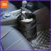 Xiaomi Car Trash Can Portable Durable Foldable Hanging Car Storage Bucket Chair Back Oxford Cloth Storage Bag Trash Can Storage Box