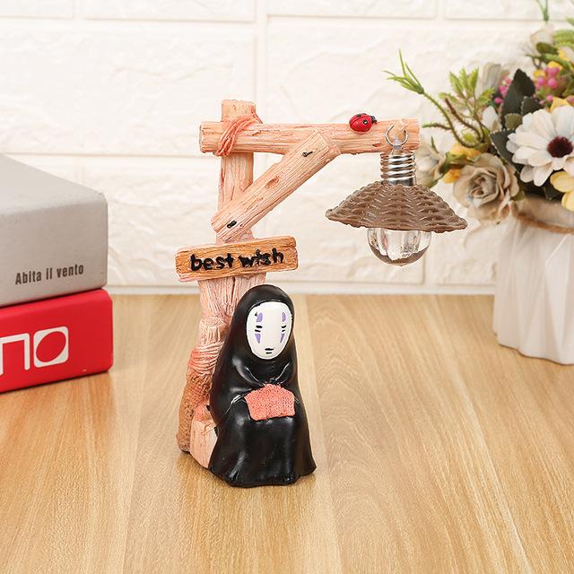 Night Light Doll Miyazaki Hayao Spirited Away Resin Action Figure Kids Toy