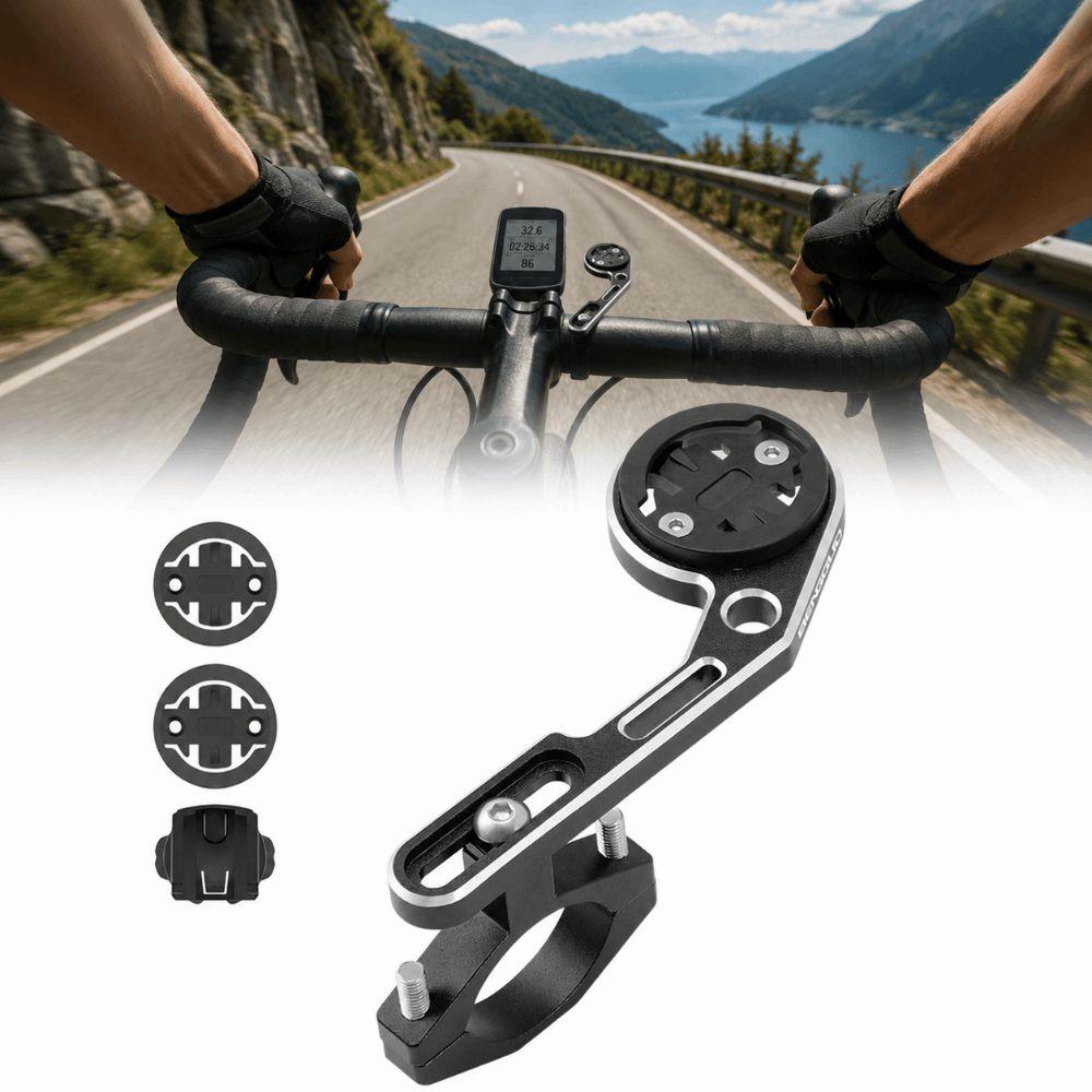 Aluminum Alloy Bike Computer Holder for IGS/Garmin/Bryton/Cateye Outdoor Sports
