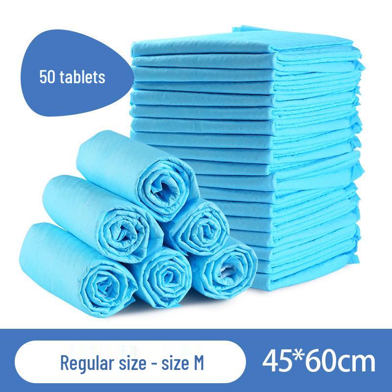 Super Absorbent Bamboo Charcoal Pet Training Pads - Thick, Deodorizing, Leak-Proof for Dog Incontinence