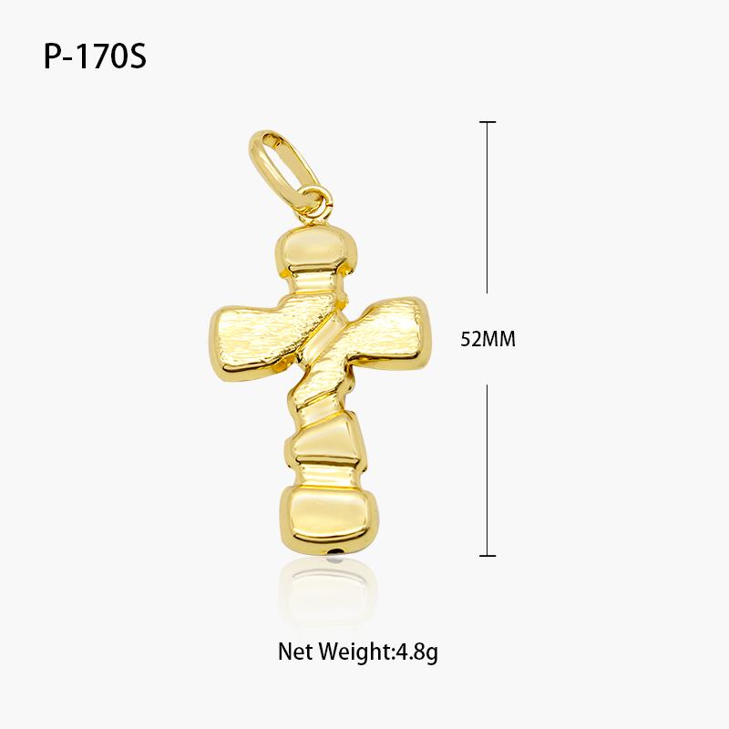 Pendant with Necklace For Women Men 24k Gold Plated Copper 33 Designs Wholesale Fashion Zircon For Daily Wear Anniversary