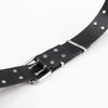 Women's Punk Style Double Exhaust Eyelet Belt: Fashionable, Casual & Decorative