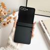 Z Flip7 FE Dopamine Candy Color Matte Phone Case for Samsung Galaxy Z Flip 7 6 5 Flip 4 3 5G Hinge Protective Hard Back Cover