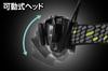 GENTOS Axley LED Headlamp Lumens Brightness 3 Hours of Operational Lighting Dustproof Uses 3 AAA Batteries or a Rechargeable Battery AR-243HD [500 / /
