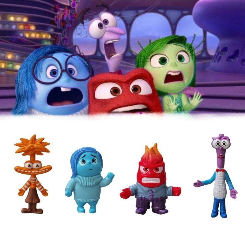 Niedliche Cartoon Kluges Team Actionfiguren Spielzeug Modellauto Deko Ornament Pvc DIY Ausstellung