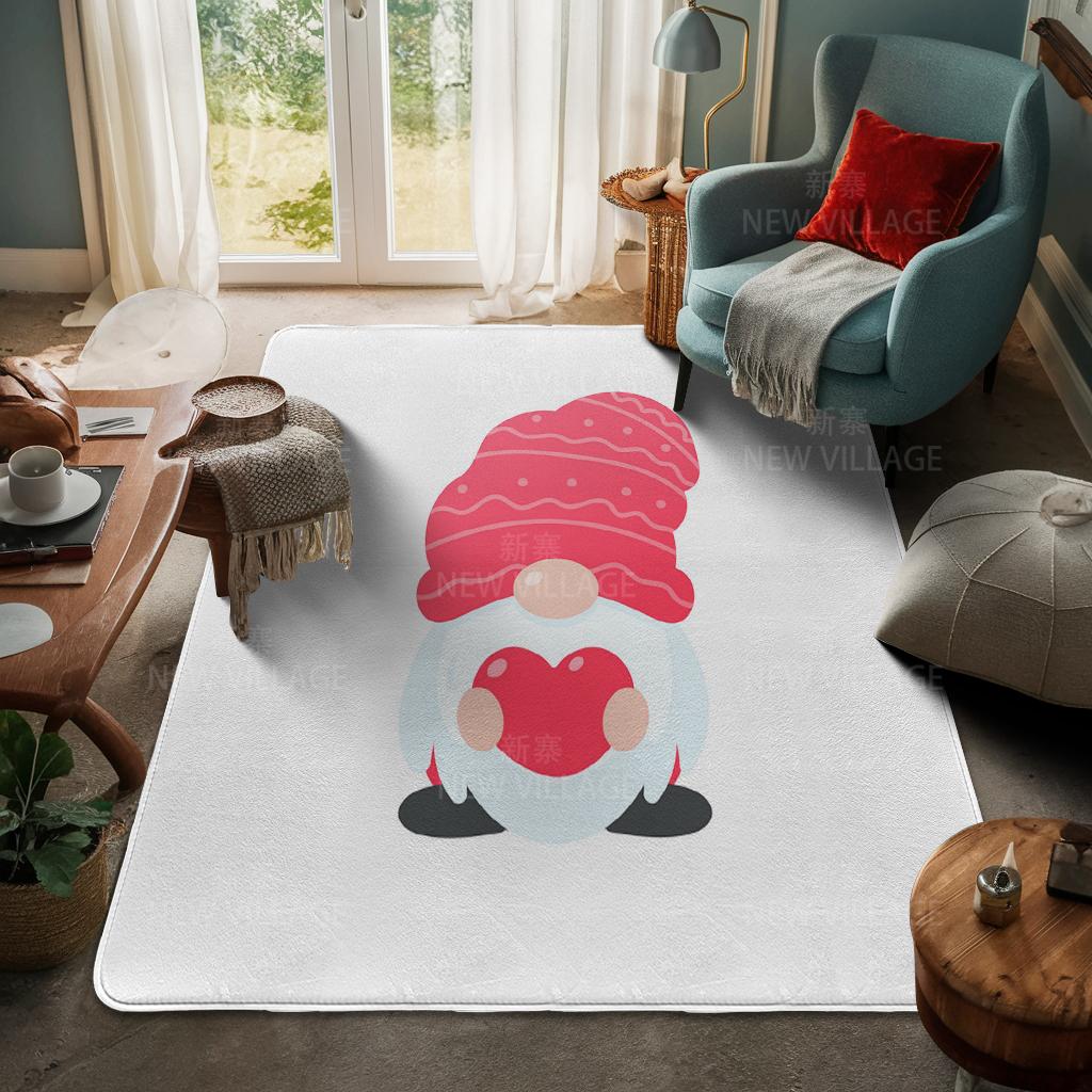 House Entrance Carpet Home Door Mat Living Room Bath Foot Bathroom Non-slip Water Absorption Rugs Bath Merry Christmas Winter