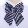 Stripe Airline Stewardess Necktie Korean Style Nurse Neck Wear School Students Neckties Bank Teller Neck Tie Sailor Suit Bowtie