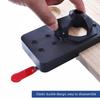 Multifunctional 35mm Woodworking Hinge Hole Opener Boring Jig Drilling Guide Locator Fixture Template for Door Cabinets