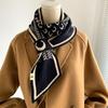 New Fashion Cashmere Knitted Scarf Luxury Winter Long Skinny Scarves Warm Neckerchief Women Neck Tie Scarf