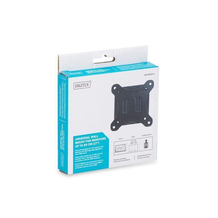 Support mural universel pour TV/Moniteur LCD/LED jusqu à 18 Kg