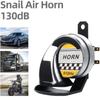 Bocina Universal en forma de caracol de 12v, bocina de aire eléctrica resistente al agua de tono alto de 130db, accesorios modificados