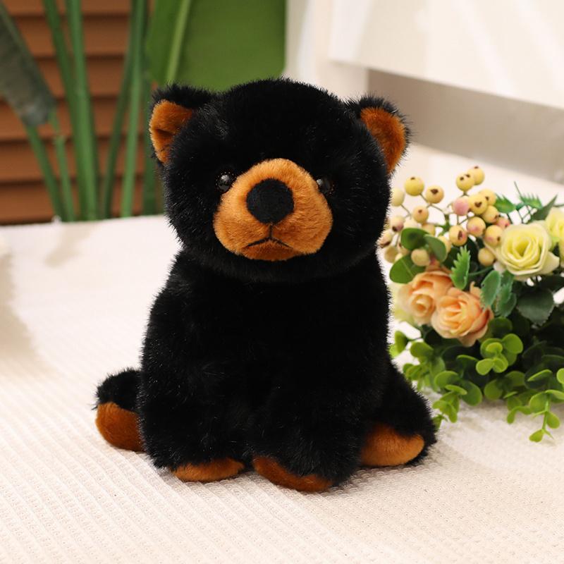 New Prone Standing Brown Bear Cute Polar Bear Stuffed Toy Doll Male and Female Doll Car Decoration Birthday Gift