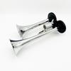 12/24V Super Loud Waterproof Double Tube Zinc Alloy Air Horn Truck Loudspeaker Electric Air Pump Car Horn