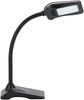 GENTOS LED Desk Light, Eye-Friendly, Tabletop Stand Light, 440 Lumens, Black, DK-R169BK