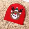 Nitted Hats Warm Christmas Hat Cute High Elastic Cap Soft Warm Cap Leisure Xmas