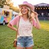 Women's Casual V-Neck Short-Sleeve Letter Print Top