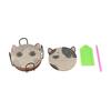 Colorful DIY  Painting Coasters Cartoon DIY Cat Tablemat  Home Decor