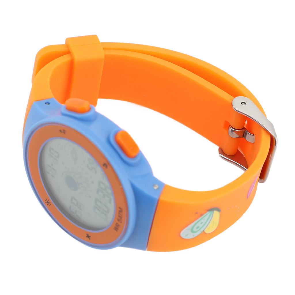 Kids Digital Watch Colorful LED Backlight 50M Water Proof Stopwatch Calendar Alarm TPU Strap 12 24 H Chronograph Watch