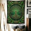 Tapestry Strom života na zeď Estetické závěsy na zeď Tištěná látková přikrývka Dekorativní tapisérie do ložnice obývacího pokoje Domácí dekorace