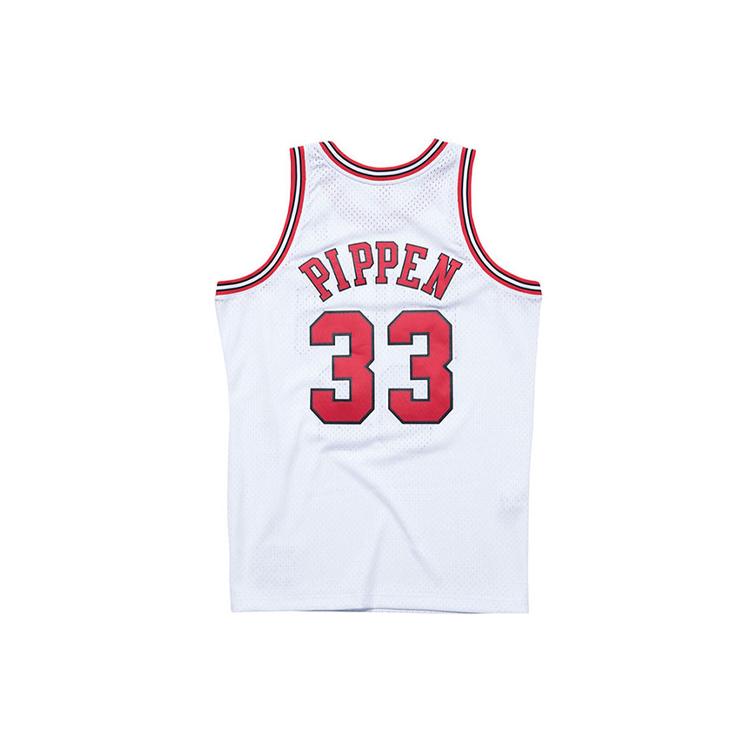 Mitchell & Ness Chicago Bulls Home 1997 98 Scottie Pippen Swingman Jersey SMJYAC18054-CBUWHIT97SPI