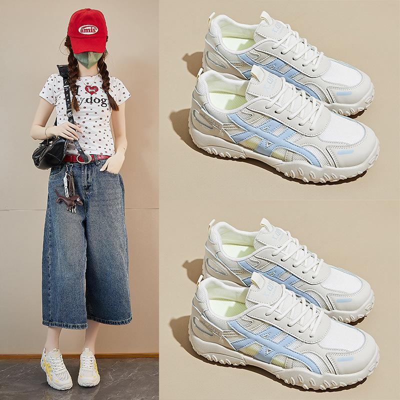 New Korean Version of Dad Shoes for Women In Summer Student Sports Running Mesh Breathable