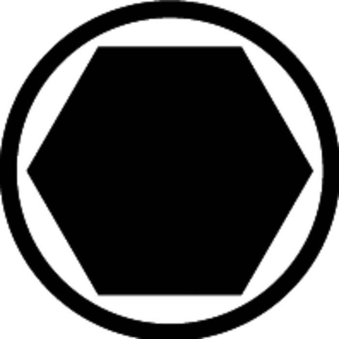 Tournevis À Tête Hexagonale Avec Barre Coulissante. 334 3.0 X 350